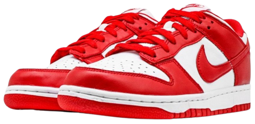 Nike red dunks