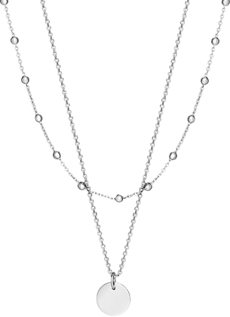 Coin Necklace Set - Willow Silver | Ana Luisa Jewelry