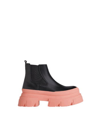 Colored sole ankle boots - Shoes - Woman | Bershka