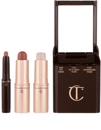 Super Chic Look In 5: Refillable Quick & Easy Makeup Kit | Charlotte Tilbury