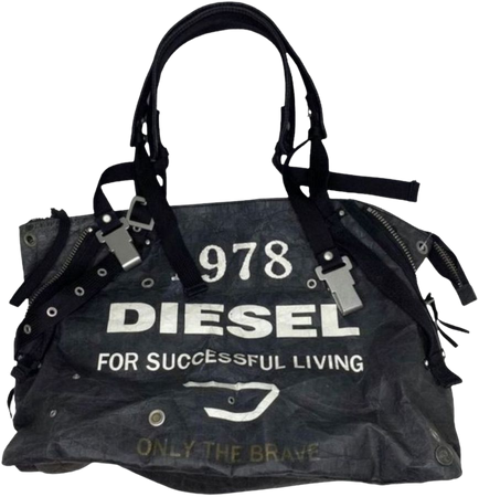 diesel black bag