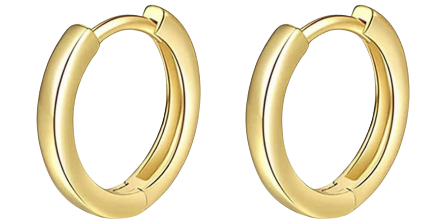 Large gold hoops