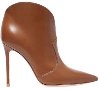 Mable 105 Leather Ankle Boots - Brown