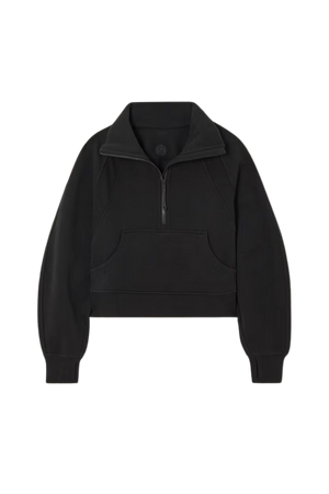 LULULEMON Scuba Funnel Neck cotton-blend sweatshirt sweater hoodie