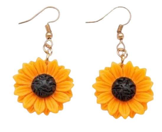 MINGA LONDON Sunflower Earrings