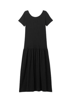 Slim Fit Maxi Dress - Black - Monki WW