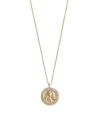 Bee Embossed Pendant Necklace - Gold - Necklaces - & Other Stories US