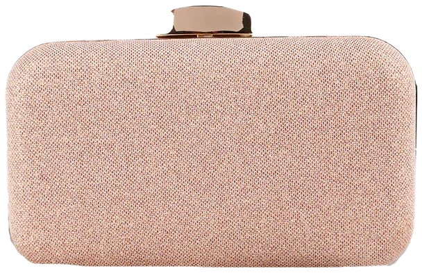 Rose Gold Clutch Bag