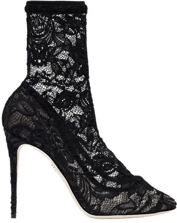 Dolce & Gabbana 105 Lace Ankle Boots | Farfetch.com
