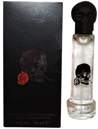 *clipped by @luci-her* Ed Hardy Skulls & Roses 1.0 Fl Oz Fragrance - Tradesy