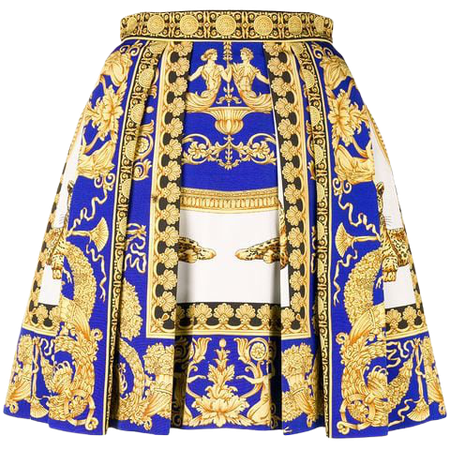 Versace Signature print skirt $2,112 - Buy Online - Mobile Friendly, Fast Delivery, Price