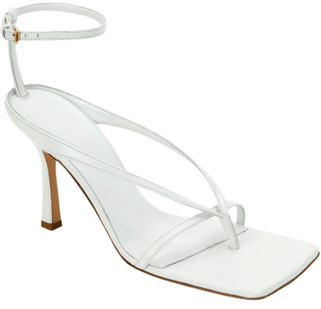 Bottega Veneta Square-Toe Thong Sandals | Neiman Marcus