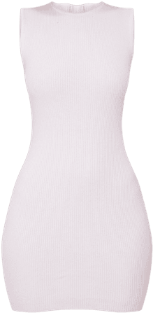 Black Basic Knitted Bodycon Dress | PrettyLittleThing USA