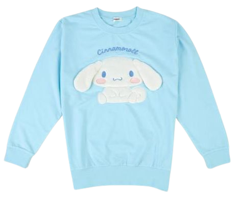 Cinnamoroll Plush Mascot Sweatshirt – JapanLA
