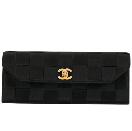 Chanel Pre-Owned 1992 Choco Bar clutch bag - FARFETCH