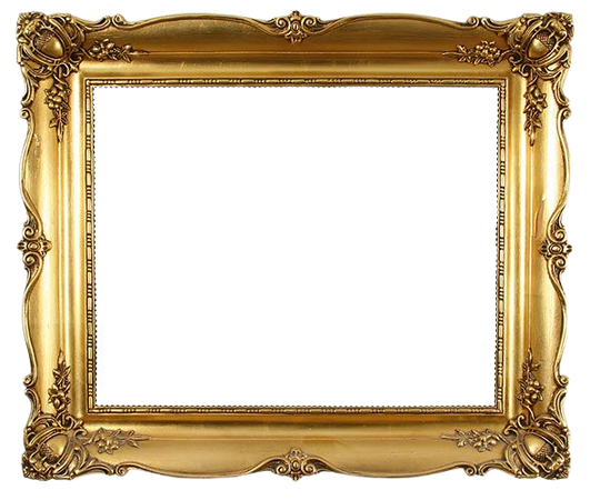 Gold Rectangular Frame (vintage)