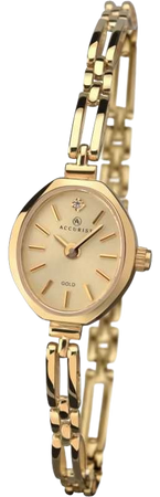 Ladies Accurist Gold Watch (8804) | WatchShop.com™