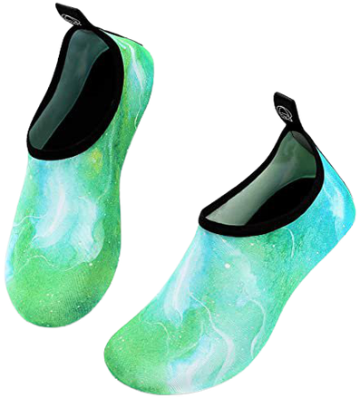 Amazon.com | VIFUUR Women Men Water Shoes Aqua Shoes XidaiBlack - 9-10 W US / 7.5-8.5 M US (40-41) | Water Shoes
