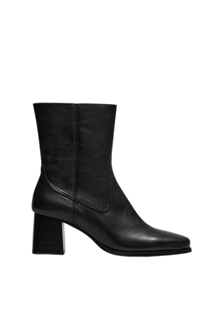 Classic Leather Ankle Boots - Black - Ankleboots - & Other Stories US