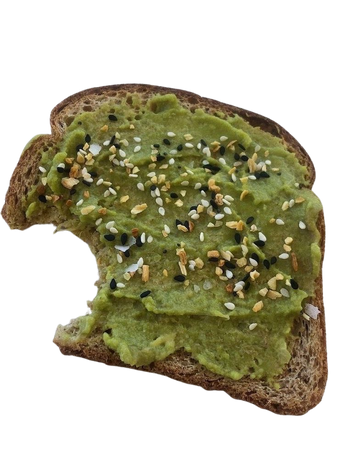 @darkcalista avocado toast png
