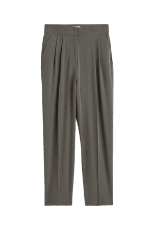 Dress Pants - Dark khaki green - Ladies | H&M US