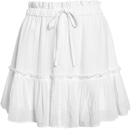 Tiered Ruffle Miniskirt
