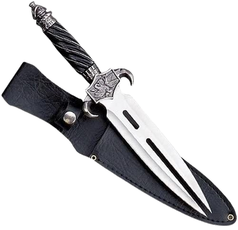 12.5" HISTORICAL MEDIEVAL SHORT SWORD DECORATIVE FANTASY DAGGER KNIFE w/ SHEATH - - Amazon.com