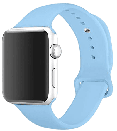 Blue apple watch