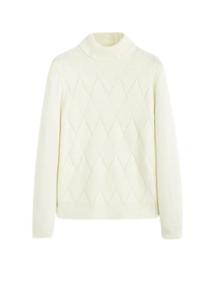 Turtle neck wool sweater - Man | MANGO Man Denmark