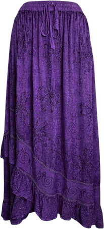Amazon.com: Agan Traders 702 SKT Medieval Cross Ruffle Skirt Renaissance Vintage (2X/3X, B Red) : Clothing, Shoes & Jewelry