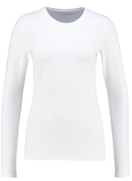 White Long Sleeve Top