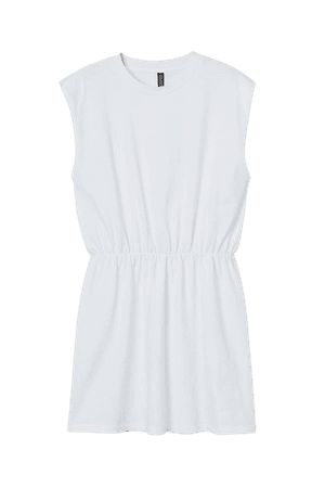 Jersey Dress - White - Ladies | H&M US