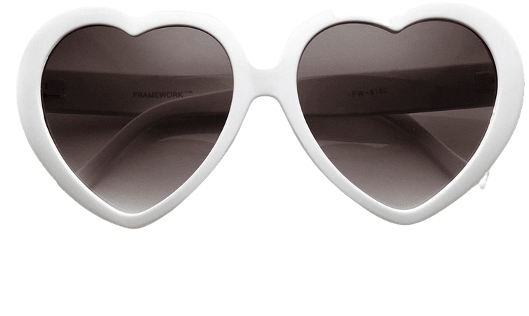 Sunglasses white