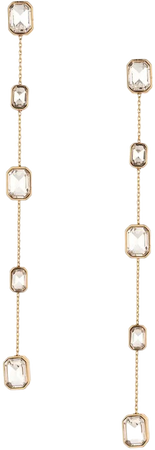 Ettika Linear Crystal Drop Earrings | Nordstrom