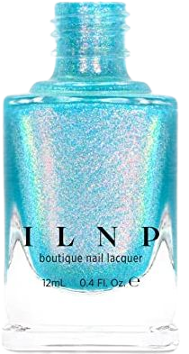 Amazon.com : ILNP Skate Date - Iridescent Timeless Teal Holographic Jelly Nail Polish : Beauty & Personal Care