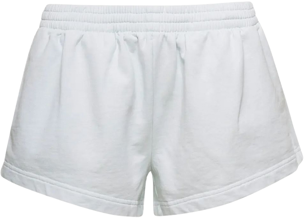Balenciaga White Running Shorts With Elastic Waistband In Cotton Woman | italist, ALWAYS LIKE A SALE