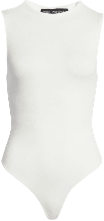 Naked Wardrobe Jersey Sleeveless Bodysuit | Nordstrom