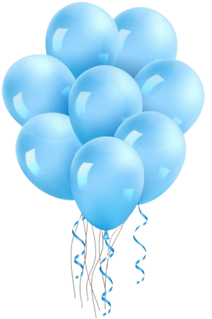 20 ct 12-in Light Blue Color Latex Balloon Different Sizes - PartyZealot