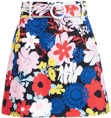Freya Floral Mini Skirt