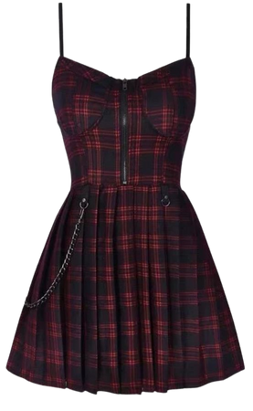 gothic grunge spaghetti strap dress