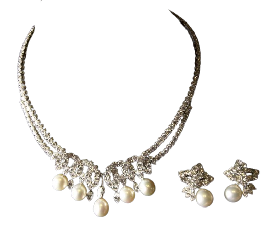 swan lake earrings necklace