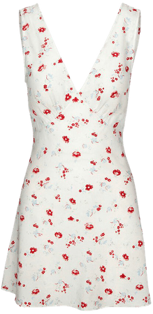 The Isabelli Iluminismo | White Floral Mini Dress | Réalisation Par