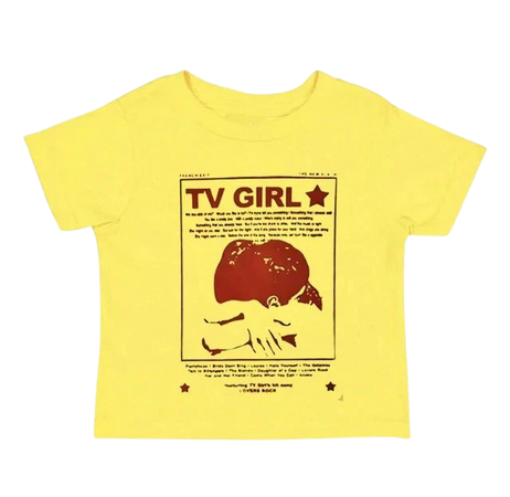 TV Girl Y2K Aesthetic Baby Tee | BOOGZEL CLOTHING – Boogzel Clothing
