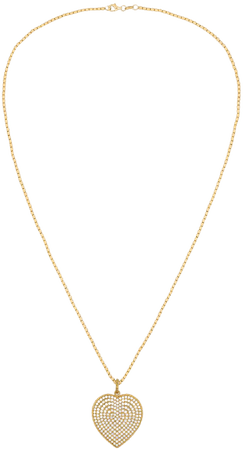 Gold Florentine 18-karat gold diamond necklace | Carolina Bucci | NET-A-PORTER