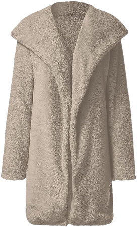 Amazon.com: ZEFOTIM Plus Size Winter Coats For Women,Ladies Warm Wool Coat Jacket Lapel Winter Outerwear Winter Long Sleeve Pockets Coat : Clothing, Shoes & Jewelry