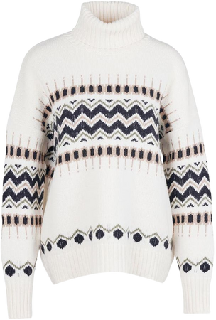 Barbour Nyla Fair Isle Wool Blend Turtleneck Sweater | Nordstrom