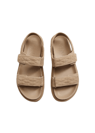 Quilted strap sandals - Women | Mango USA