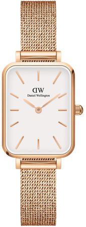 Daniel Wellington Quadro Melrose Mesh Strap Watch, 20mm x 26mm | Nordstrom
