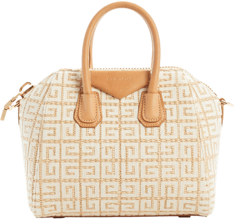 Givenchy Antigona Mini Raffia Top Handle Bag | Nordstrom