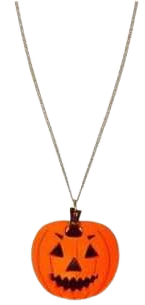Tatty Devine Pumpkin Necklace